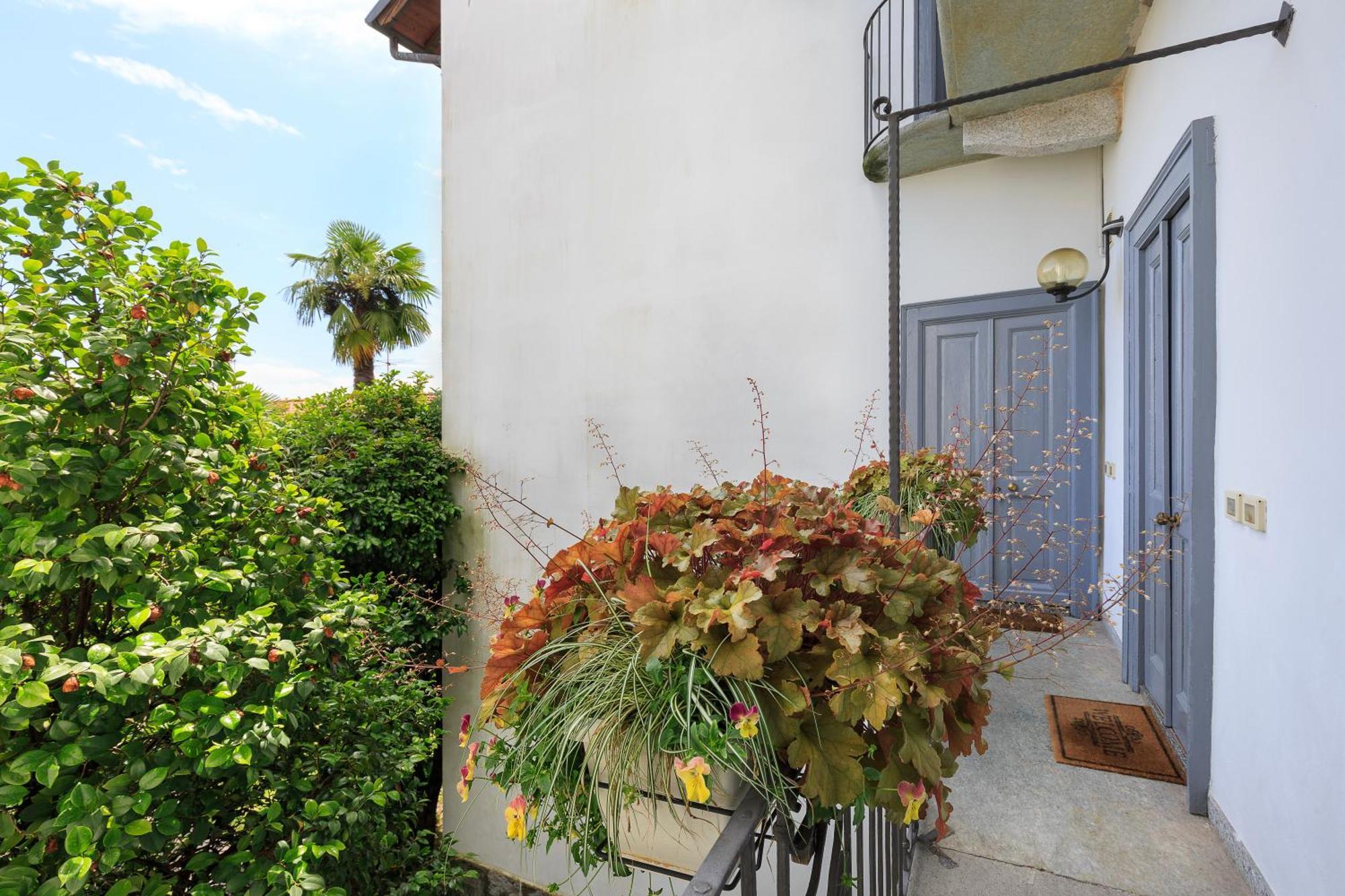 Apartamento Antica Casa Balsari Borgo Ticino Exterior foto