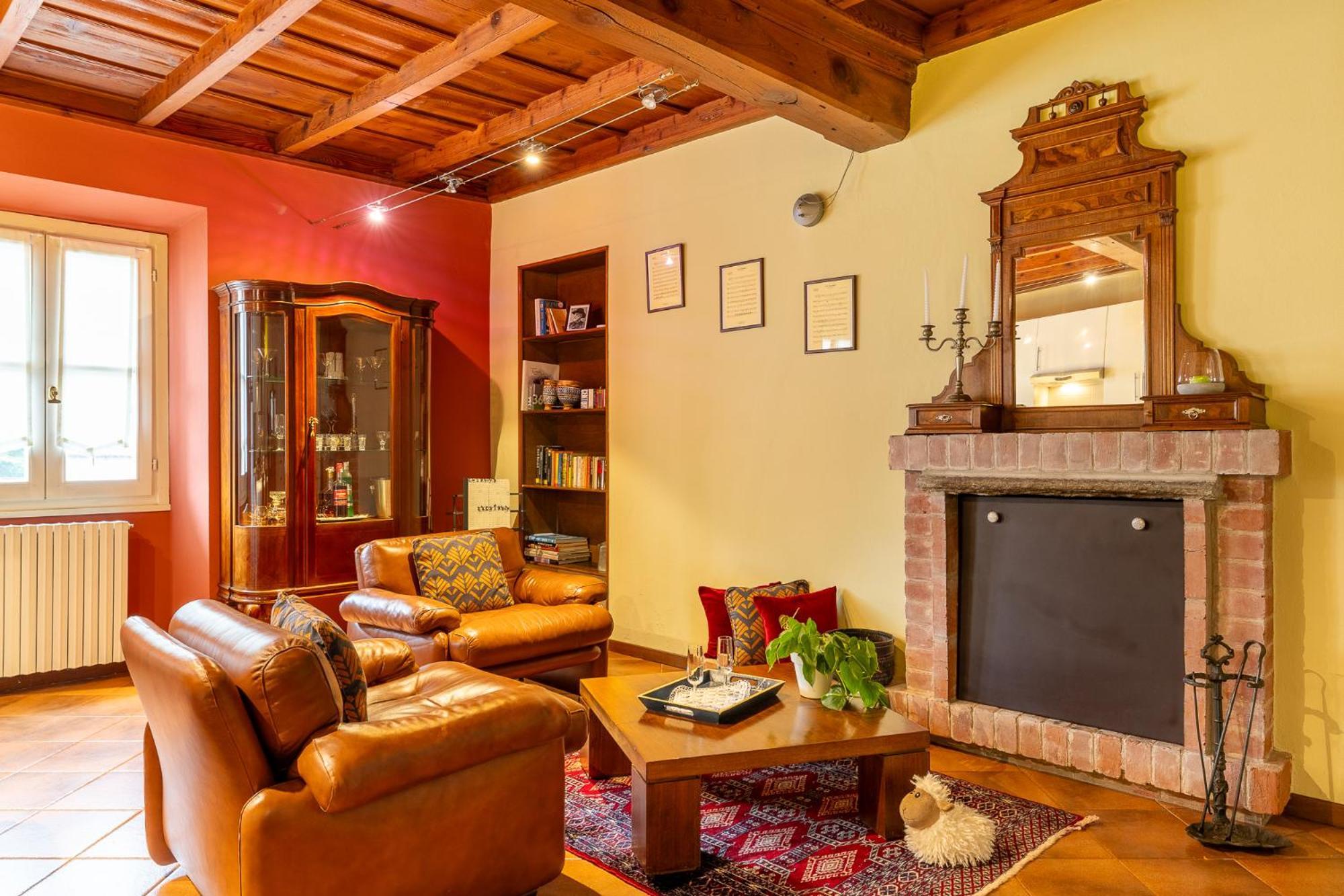 Apartamento Antica Casa Balsari Borgo Ticino Habitación foto