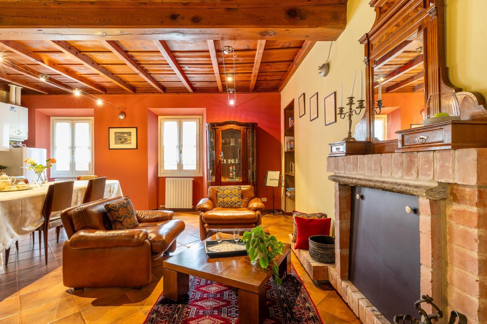 Apartamento Antica Casa Balsari Borgo Ticino Exterior foto